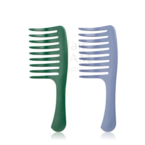 Curved hand-gill comb, axe comb, finish comb, 2 colors.