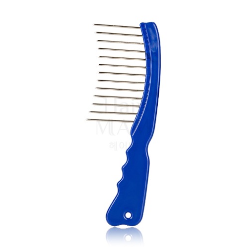 Iron ax comb perm hair tangled hair
