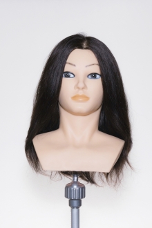 Mannequin for Euro history 14 inch whole wig 100% human hair woman