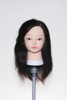 Sammi practice mannequin 16 inches whole wig 30% human hair + 70% artificial hair mixed hair woman